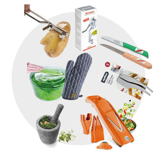 Grand choix d'article de cuisine