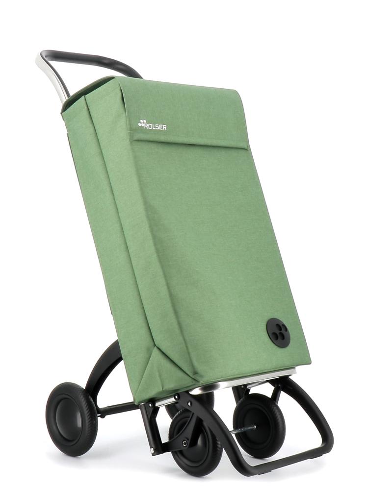 Rolser Boodschappentrolley 4 Wielen Sbelta Tweed - 4.2 - Verde