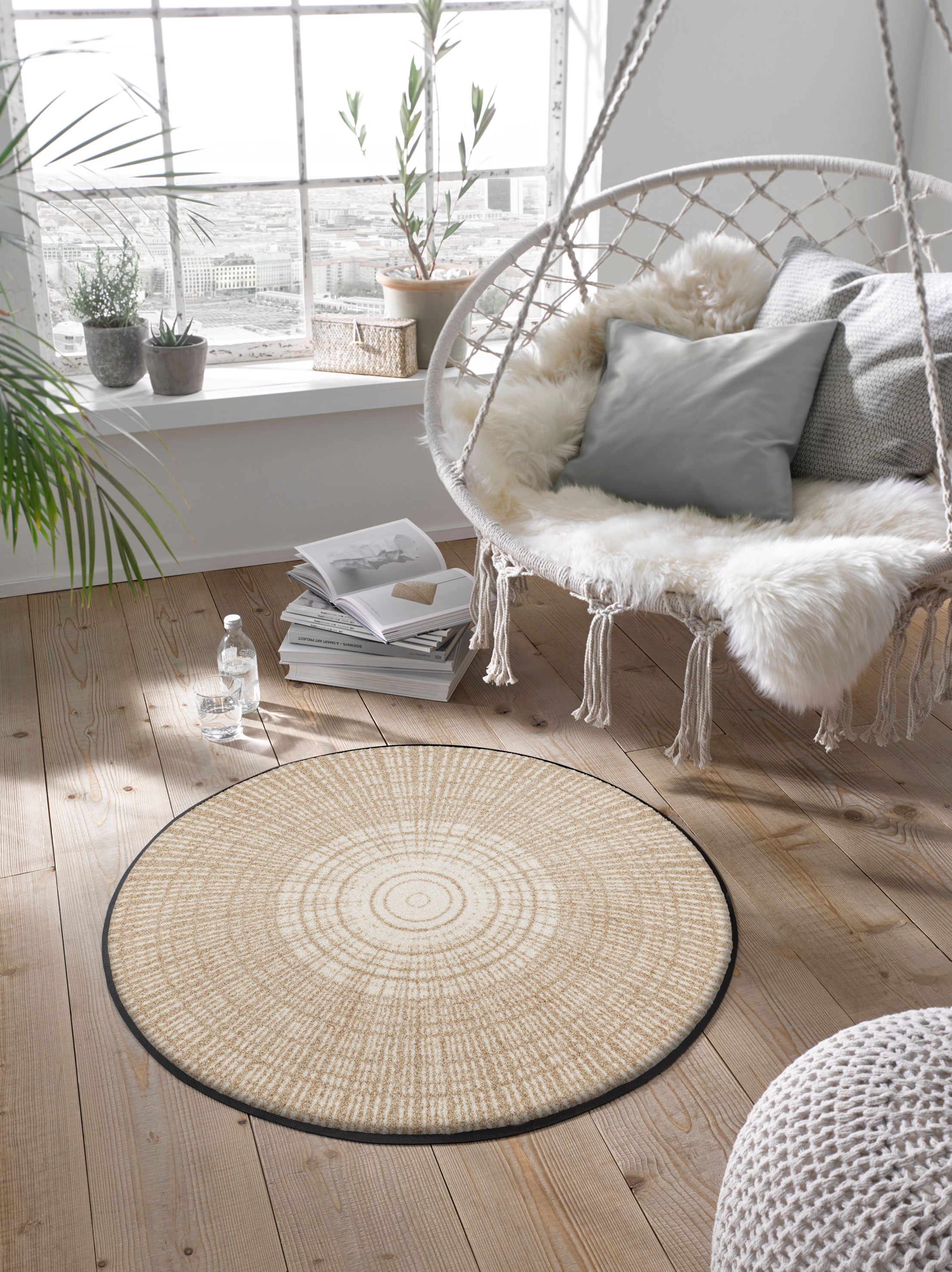 Kleen-Tex Wash+Dry Design Wasbare Mat - Cascara Beige