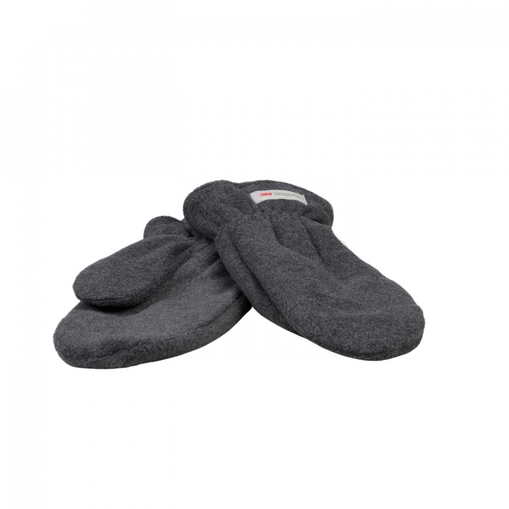 P&T Dames Wanten Micro Fleece - Maat 7 - Donker Grijs