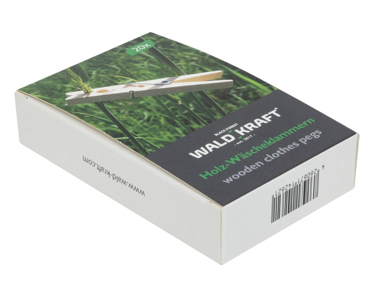 Wald Kraft Houten Wasklemmen - Wasknijpers - 20 Stuks