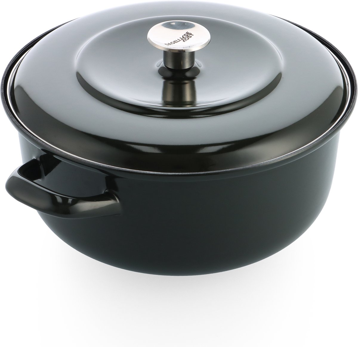 Dagelijkse Kost Jeroen Meus Emaille Stoofpot - Olijfgroen - Ø 26cm