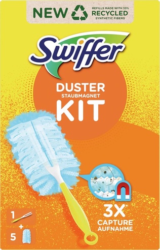 Swiffer Duster Starterkit Houder + 5 Dusters