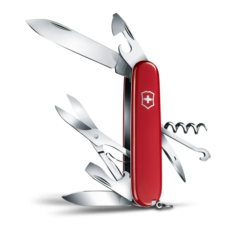 Victorinox Climber Zakmes - 14 Functies - 91mm - Rood