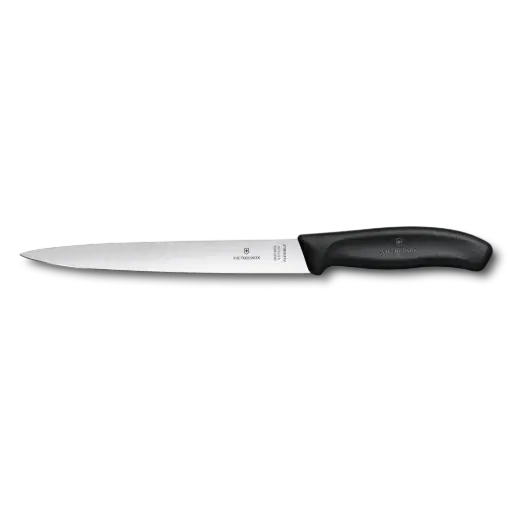 Victorinox Swiss Classic Fileermes - Lemmet 20cm - Recht - Heft Zwart