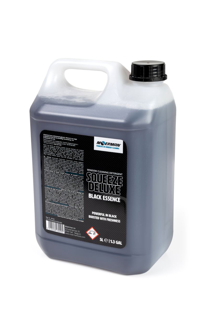 Moerman Squeeze Deluxe - Black Essence Window Soap - 5L