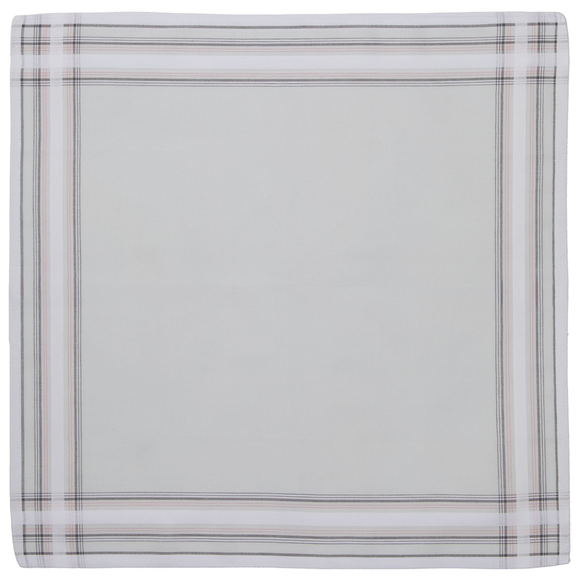 Tiseco Herenzakdoeken Regal 3 - 42x42cm - 3 Stuks - 100% Katoen