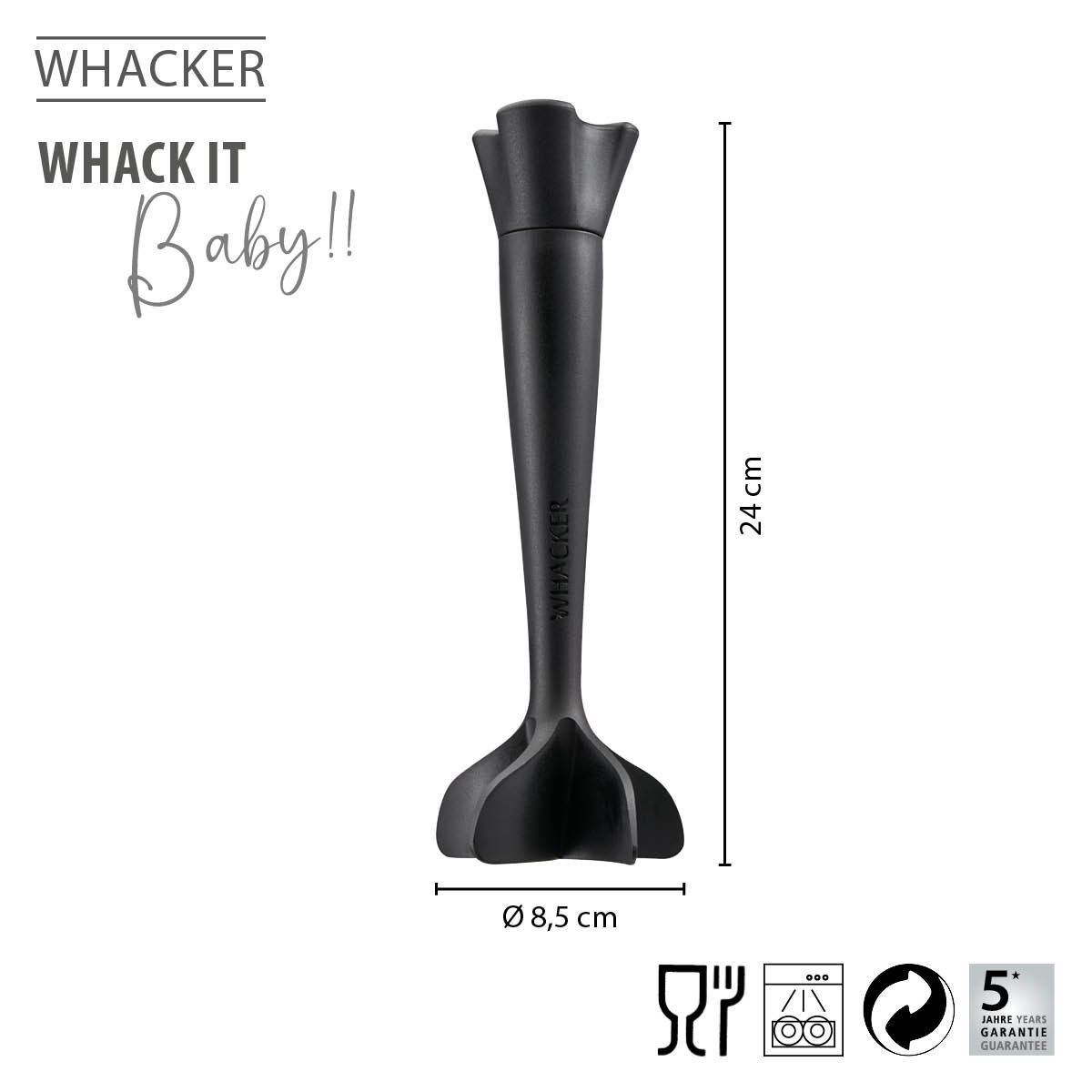 Gefu Whacker Gehakt Stamper - Vleeshakker