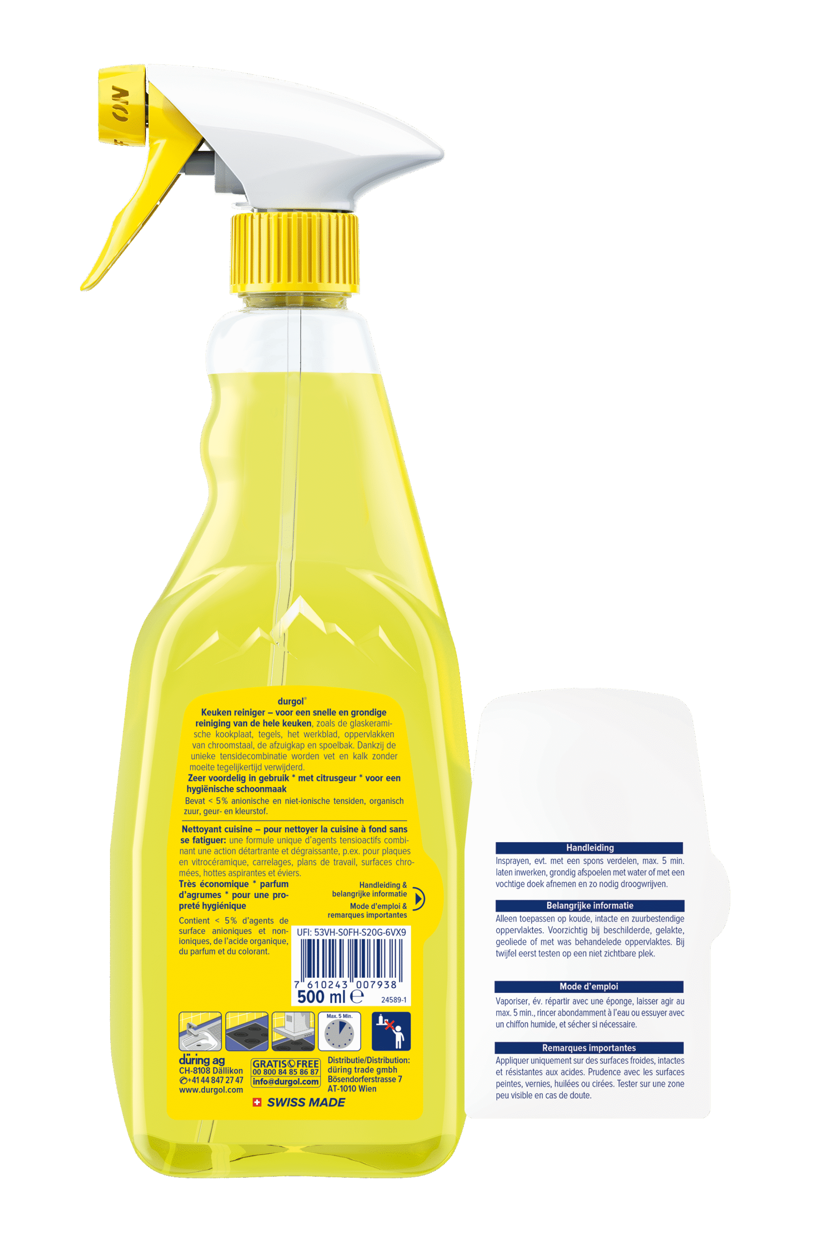 Durgol Keuken Reiniger - 500ml
