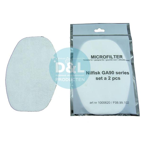 Nilfisk GA90 - Ovale Filter