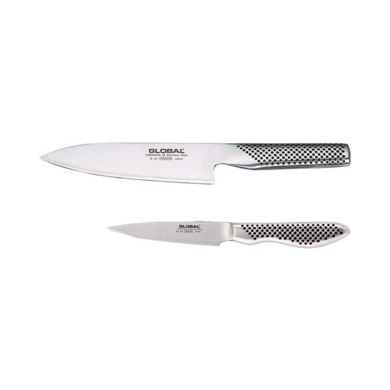 Global G5838 2-piece knife set – Chef’s knife – Paring knife