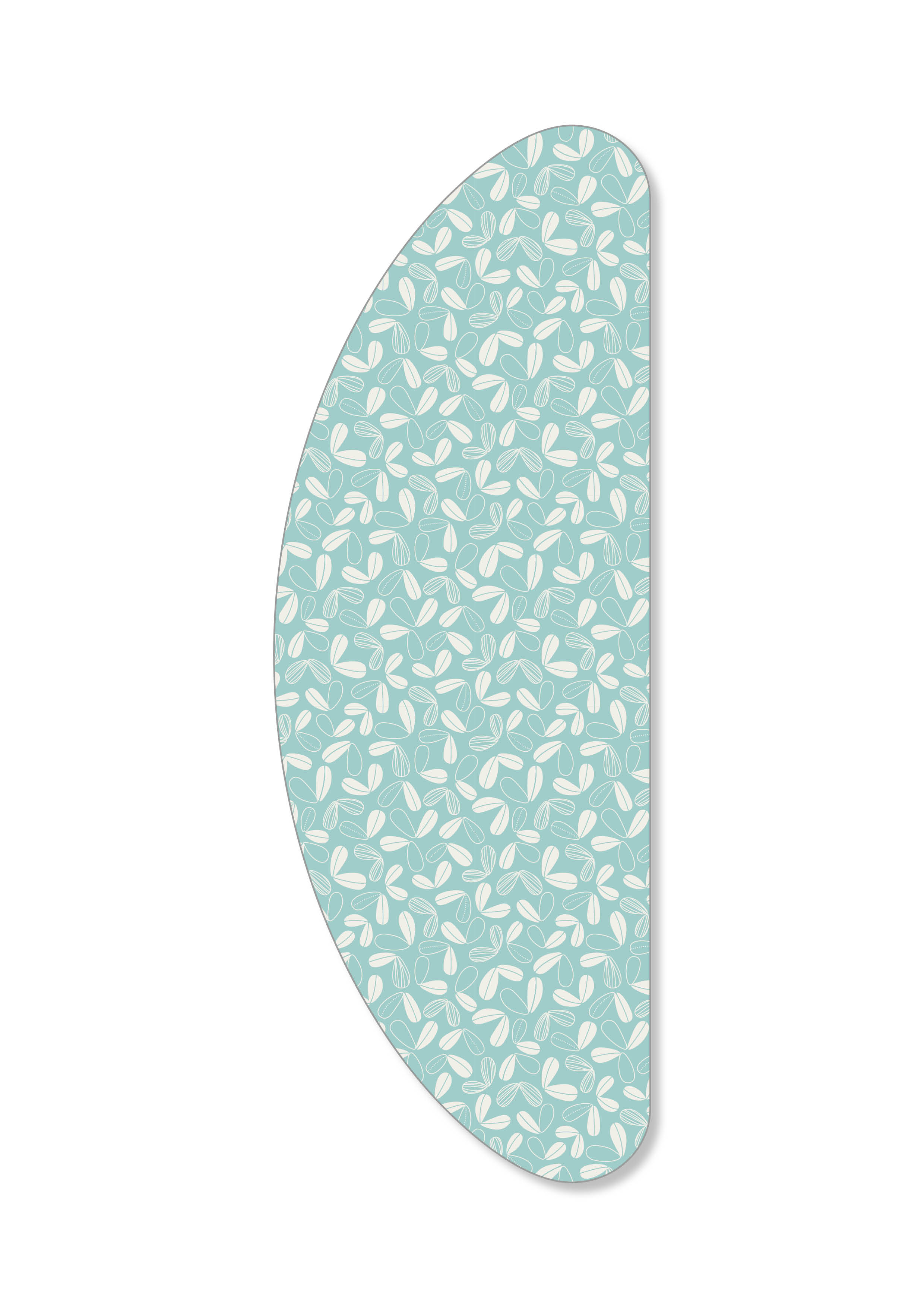 Strijkplankhoes Banaan Model + Molton - 160 x 57cm