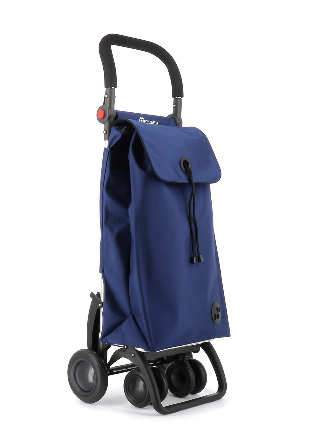 Rolser Boodschappentrolley I-Bag Mf - 4.2 Tour Plus - Roterende Voorwielen - Verstelbare Handgreep