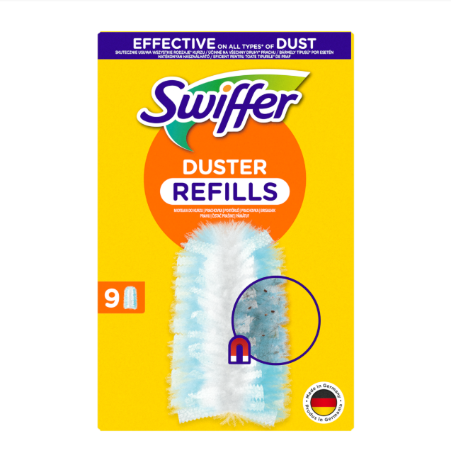 Swiffer Duster Navul Stofdoekjes - 9 Stuks