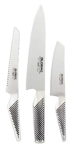 Global G-2561 3-piece knife set