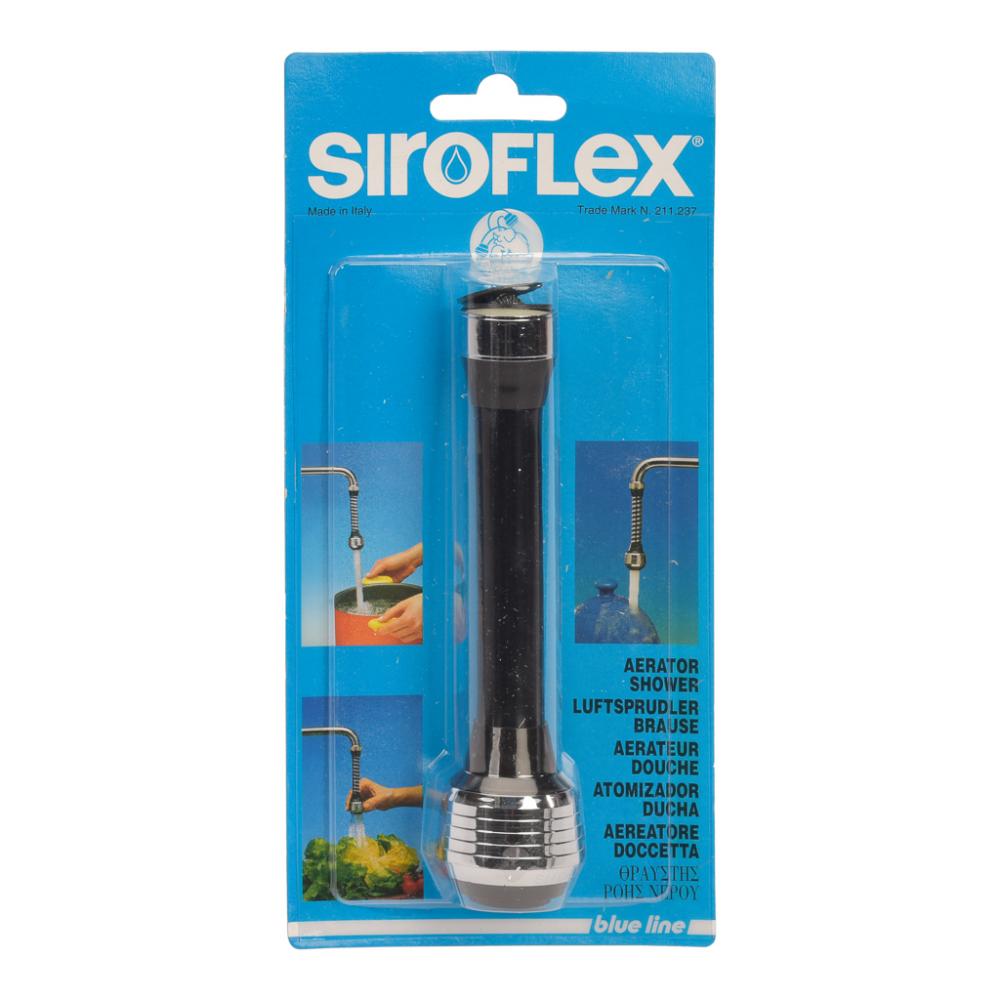 Siroflex Flexibel Kraantje - met Buitendraad - Zwart