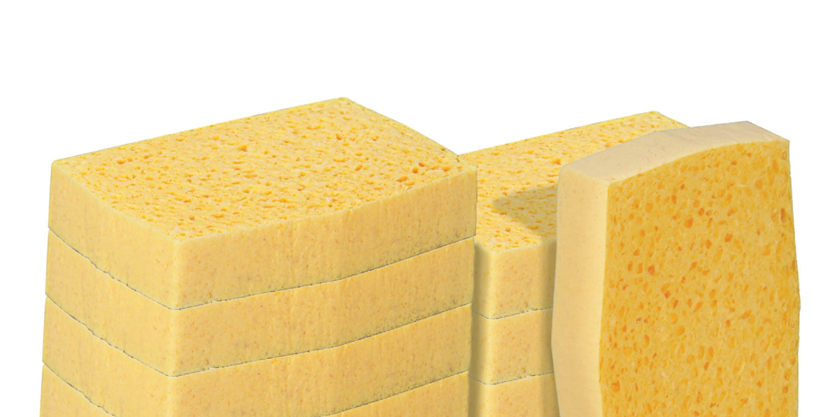 PAD Plantaardige Spons N°2 - 10 Stuks - 97 x 78 x 30mm