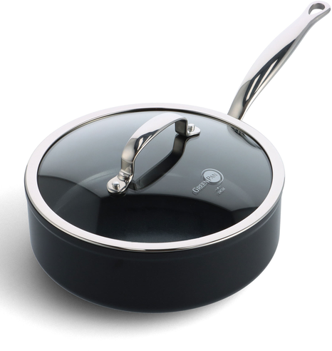 GreenPan Barcelona Pro Stoofpan met Keramische Antikleeflaag met Deksel - PFAS vrij