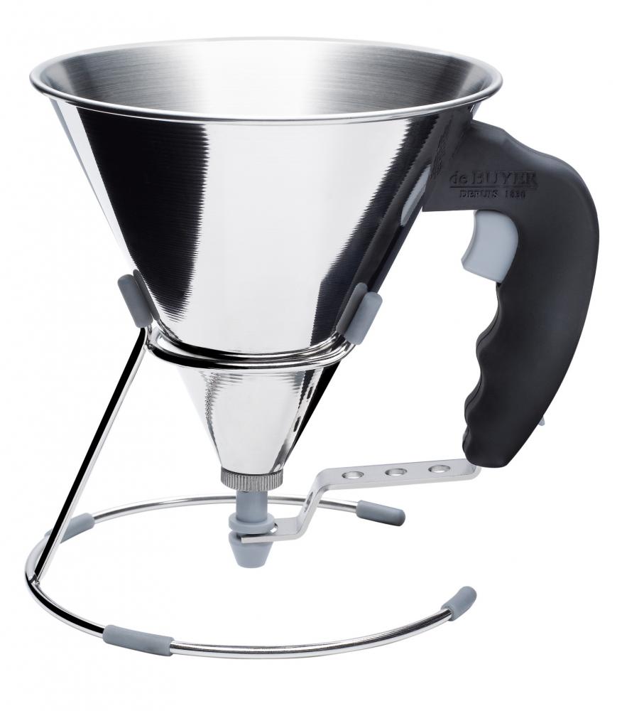 De Buyer Kwik Mini Doseertrechter - 0,8L - Rvs