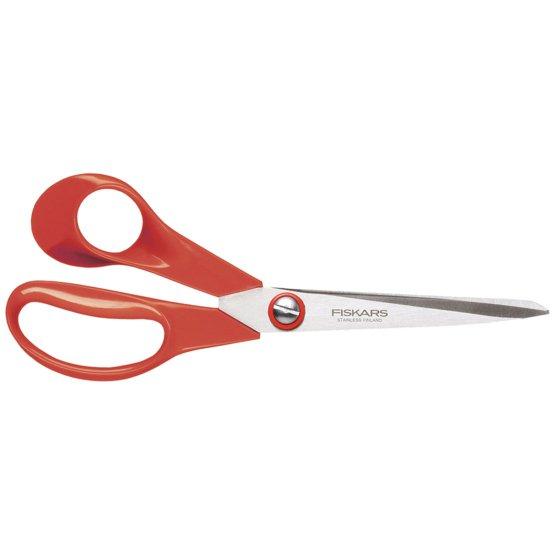 Fiskars Classic Universele Schaar - Linkshandig - 21cm - Oranje