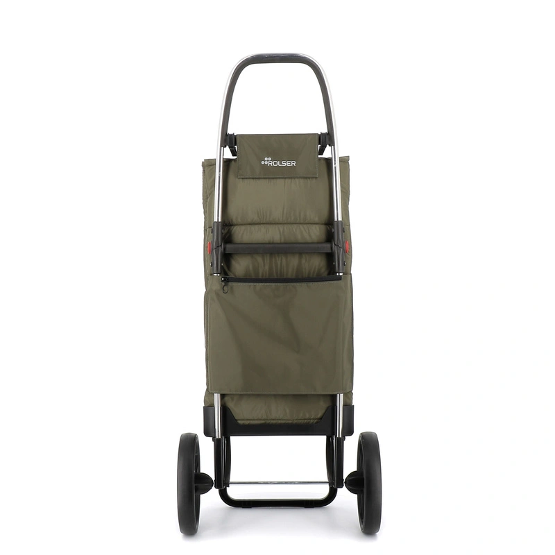 Rolser Boodschappentrolley Big Polar 2 Big Wheels - Opvouwbaar - Kaki