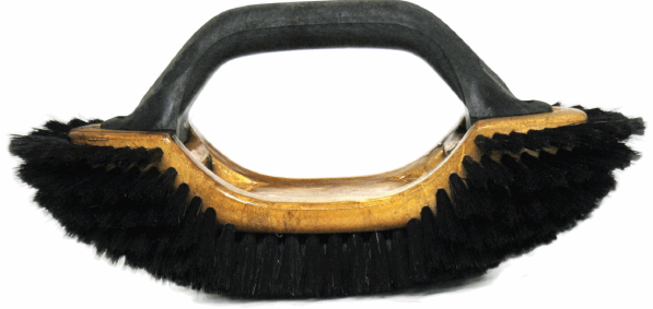 Meubelborstel - Zwart Varkenhaar - Groot Model