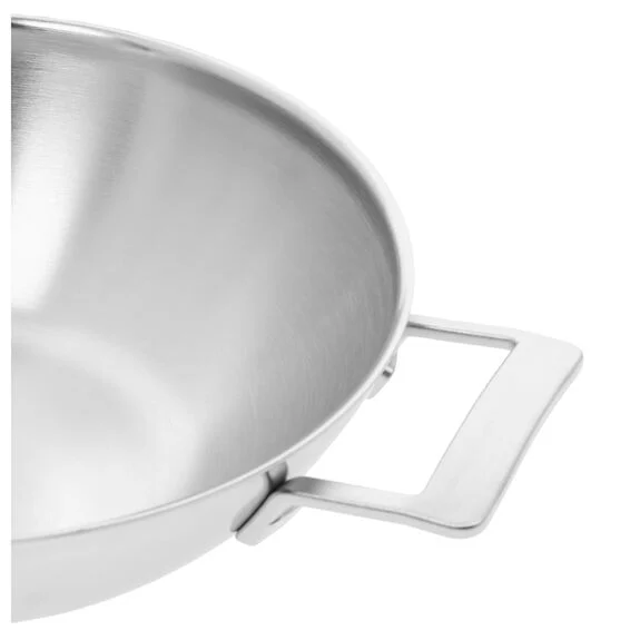 Demeyere Industry 5 Wok met 2 Handvaten - Ø 30cm + Gratis Glazen Deksel