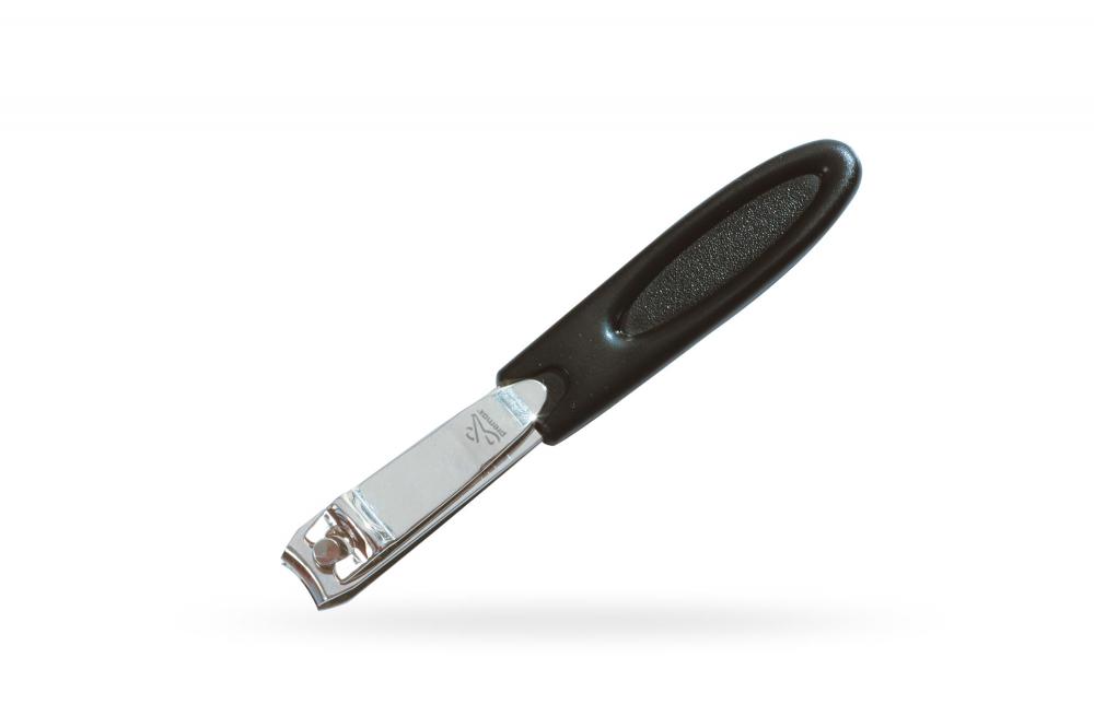 Premax Optima Classica Nagelknipper - Plastic Handvat - 11cm - Zwart