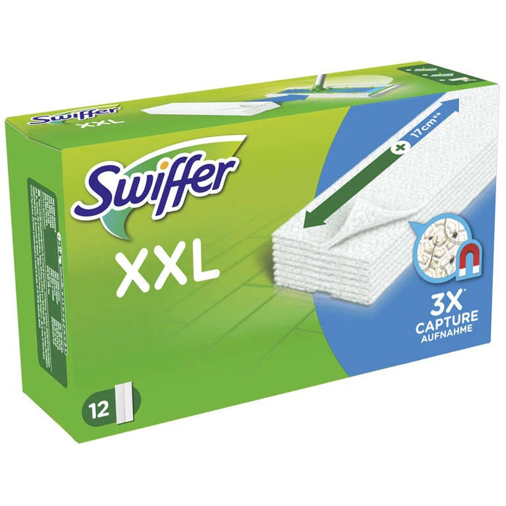 Swiffer XXL Navul Vloerdoekjes - 12 Stuks | SWIFFERXXL12