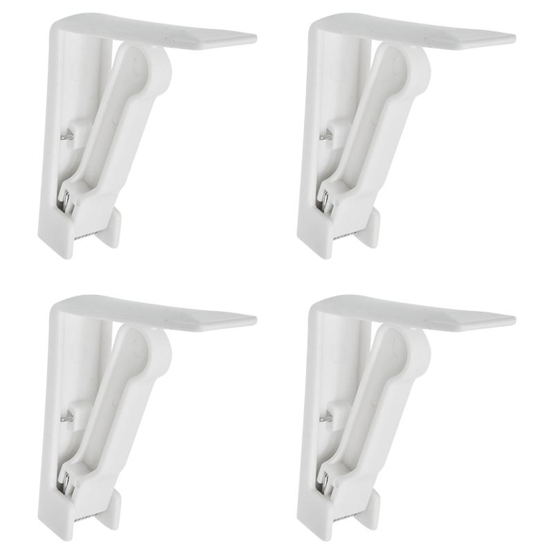 Tafelkleedklemmen - Wit - 4 Stuks