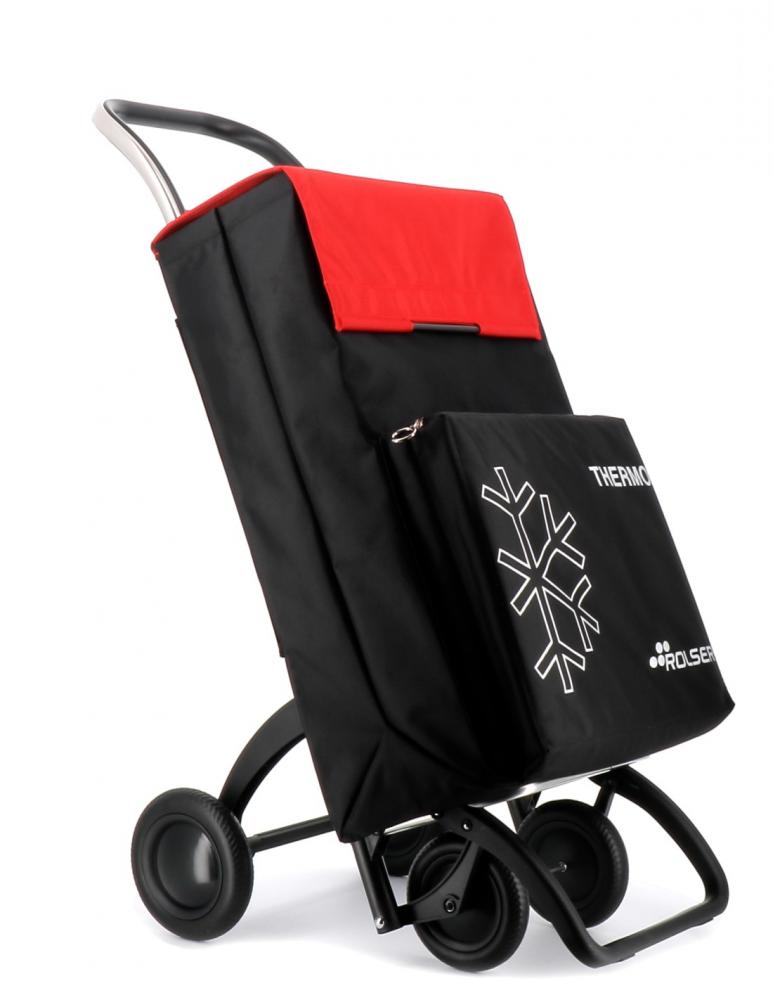 Chariot de courses Rolser 4 roues - Thermo Fresh MF - 4.2 - Noir/Rouge Chariot de courses Rolser 4 roues - Thermo Fresh MF - 4.2 - Noir/Rouge