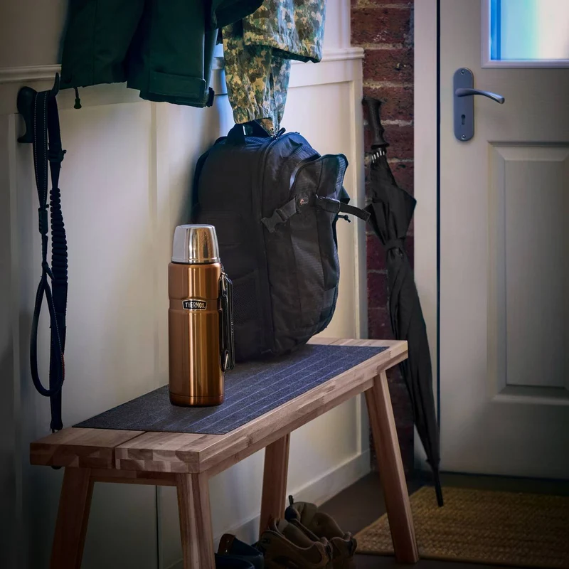 Thermos Stainless King Insulated Bottle – 1.2L – Polished Copper