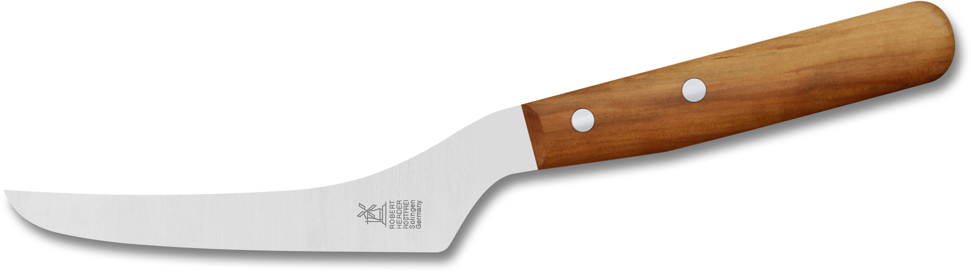 Robert Herder Kaasmes Meisterstück - Lemmet 10cm - Rvs - Heft Kersenhout