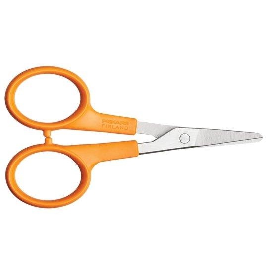 Fiskars Classic Manicure Schaar - Ronde Punt - 10cm - Oranje