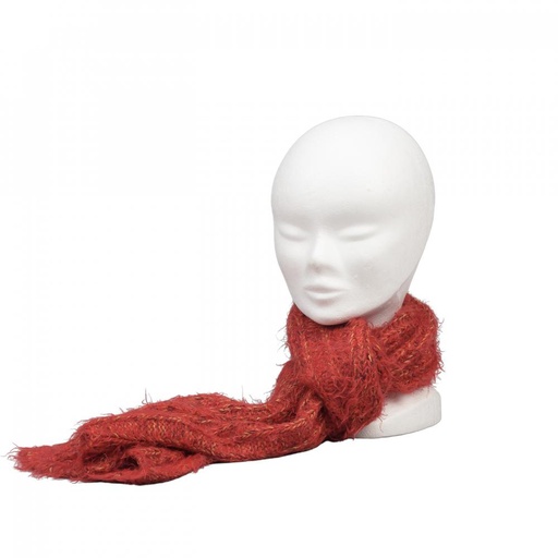 Écharpe P&T Mêlé - Rouge - 140 x 16 cm
