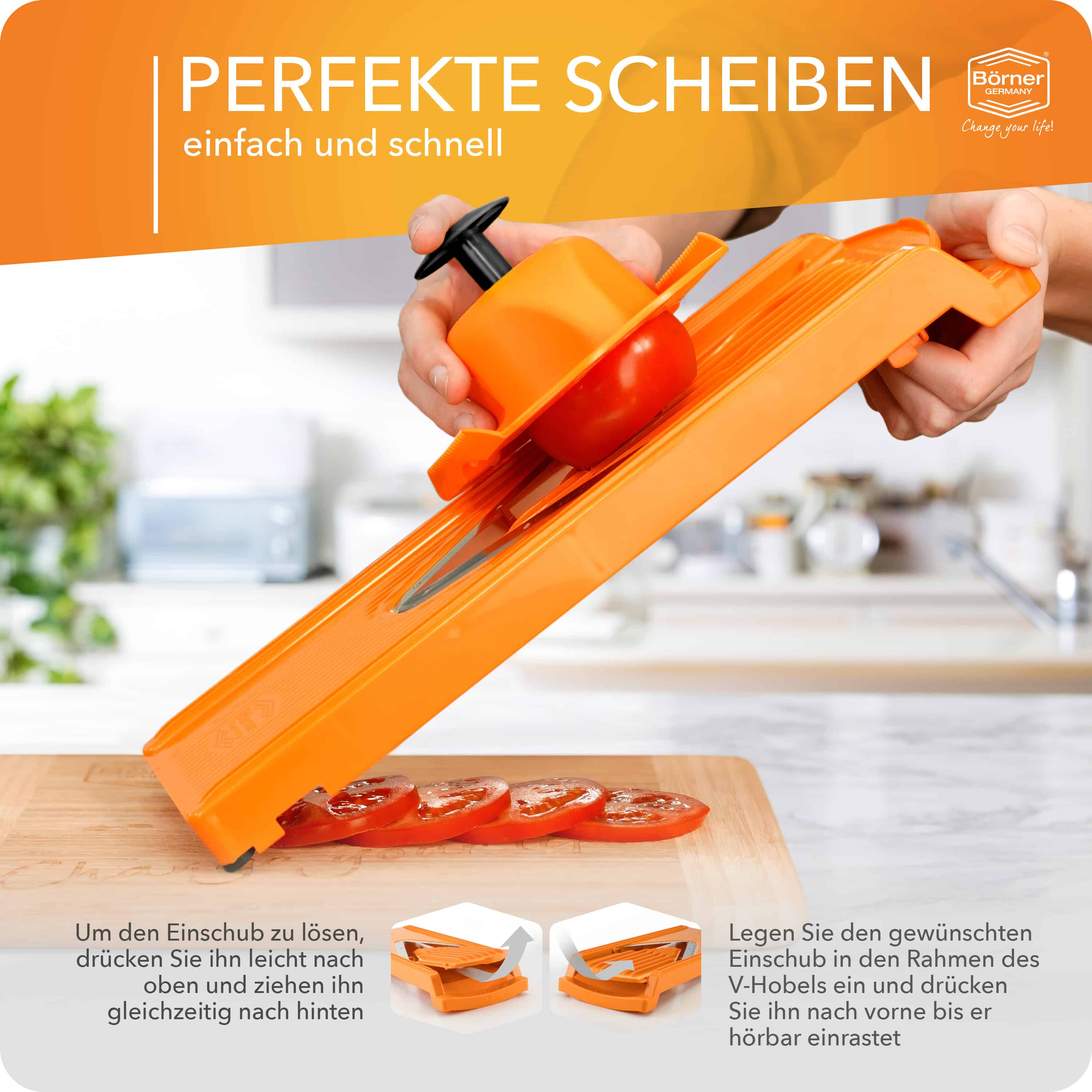Börner Mandoline V3 Trendline - Starter Set