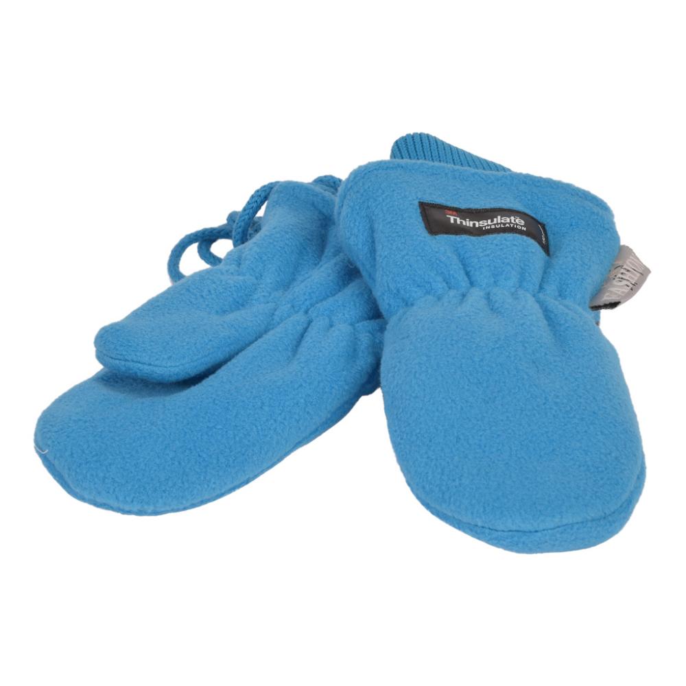 P&T Wanten Kinderen met Touwtje - Fleece - Thinsulate Voering - Zeeblauw