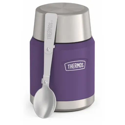 Thermos Stainless Voedseldrager ICON - Plum Mat - 470ml