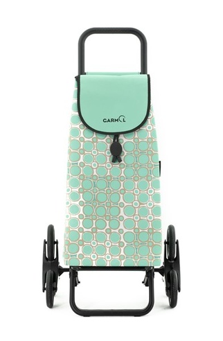Chariot de courses Garmol G3X3 Circulos - Mint - Pédale Chariot de courses Garmol G3X3 Circulos - Mint - Pédale