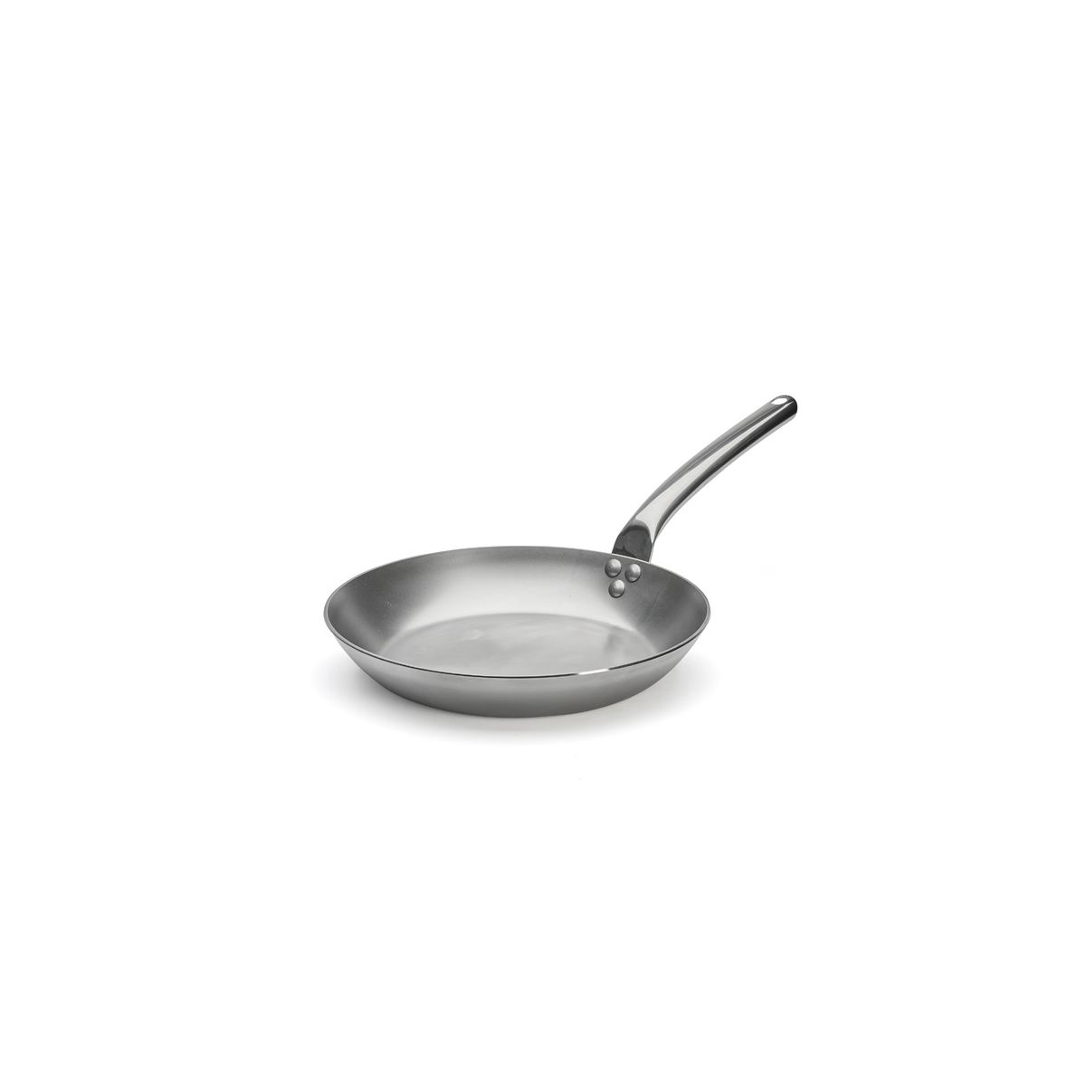 De Buyer Carbone Plus Koekenpan met Rvs Handvat - Plaatstaal
