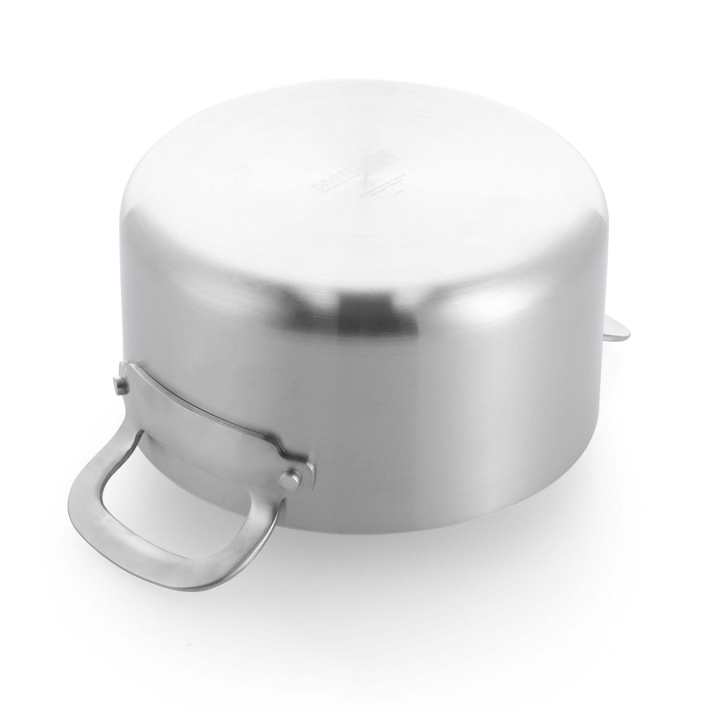 Dagelijkse Kost Jeroen Meus Proline 3PLY Casserole avec couvercle en verre - Acier inoxydable professionnel à 3 couches - Sans PFAS