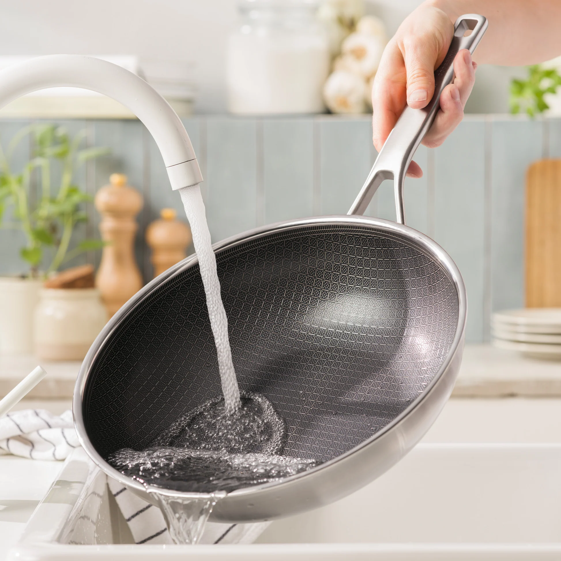 BK Peter Goossens Durabond Wok - Ø 28cm - PFAS vrij