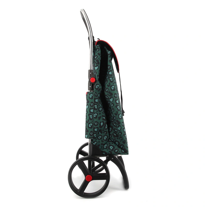 Rolser Boodschappentrolley I-Max Wild 2 Big Wheels - Opvouwbaar - Verde
