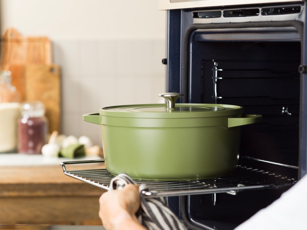 Dagelijkse Kost Jeroen Meus Proline Casserole - Cooking Pot - Ø 26cm - Matcha Green