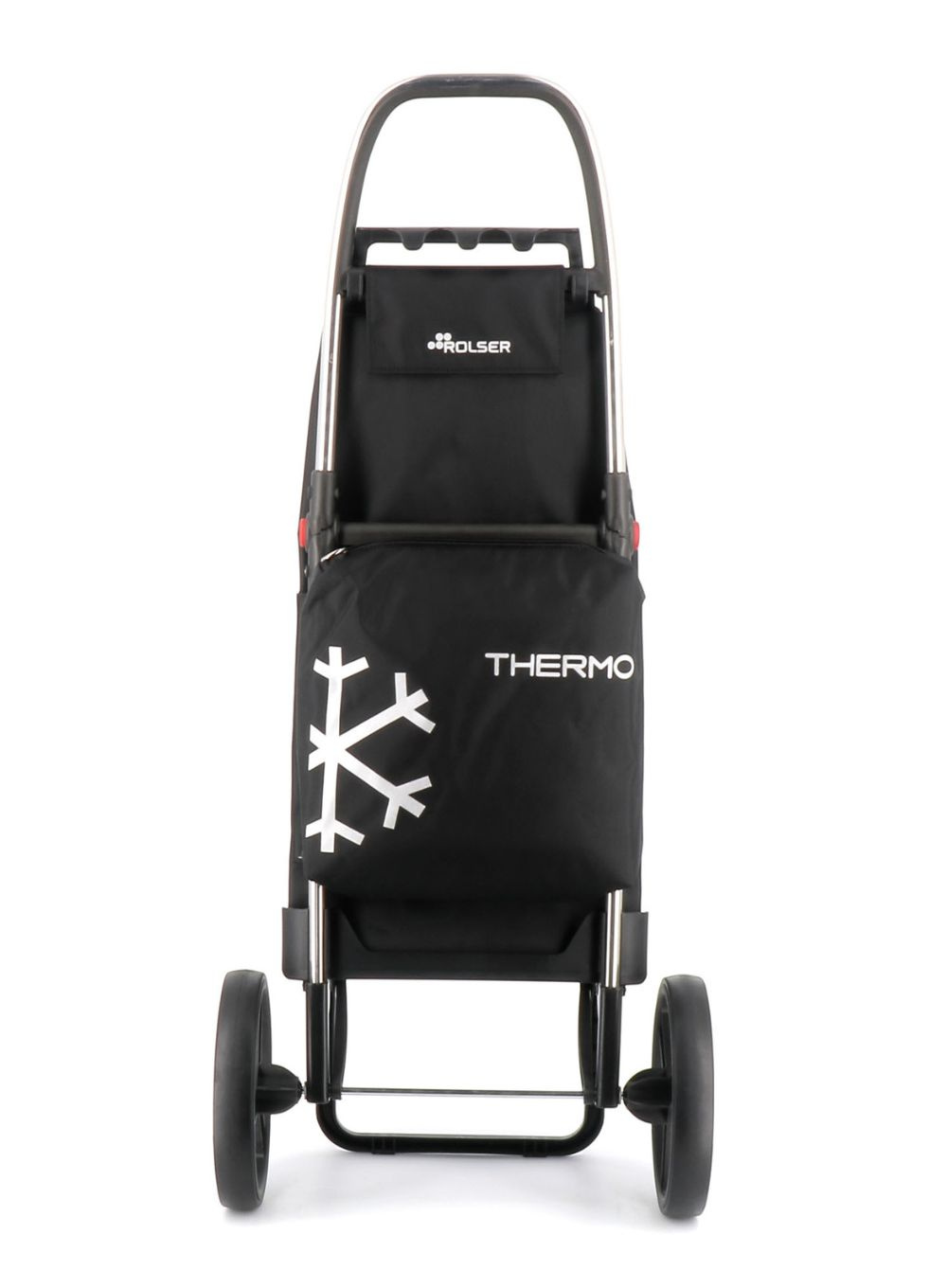 Rolser I-Max Termo Zen 2 Big Wheels Shopping Trolley – Cooler Bag – Foldable – Black