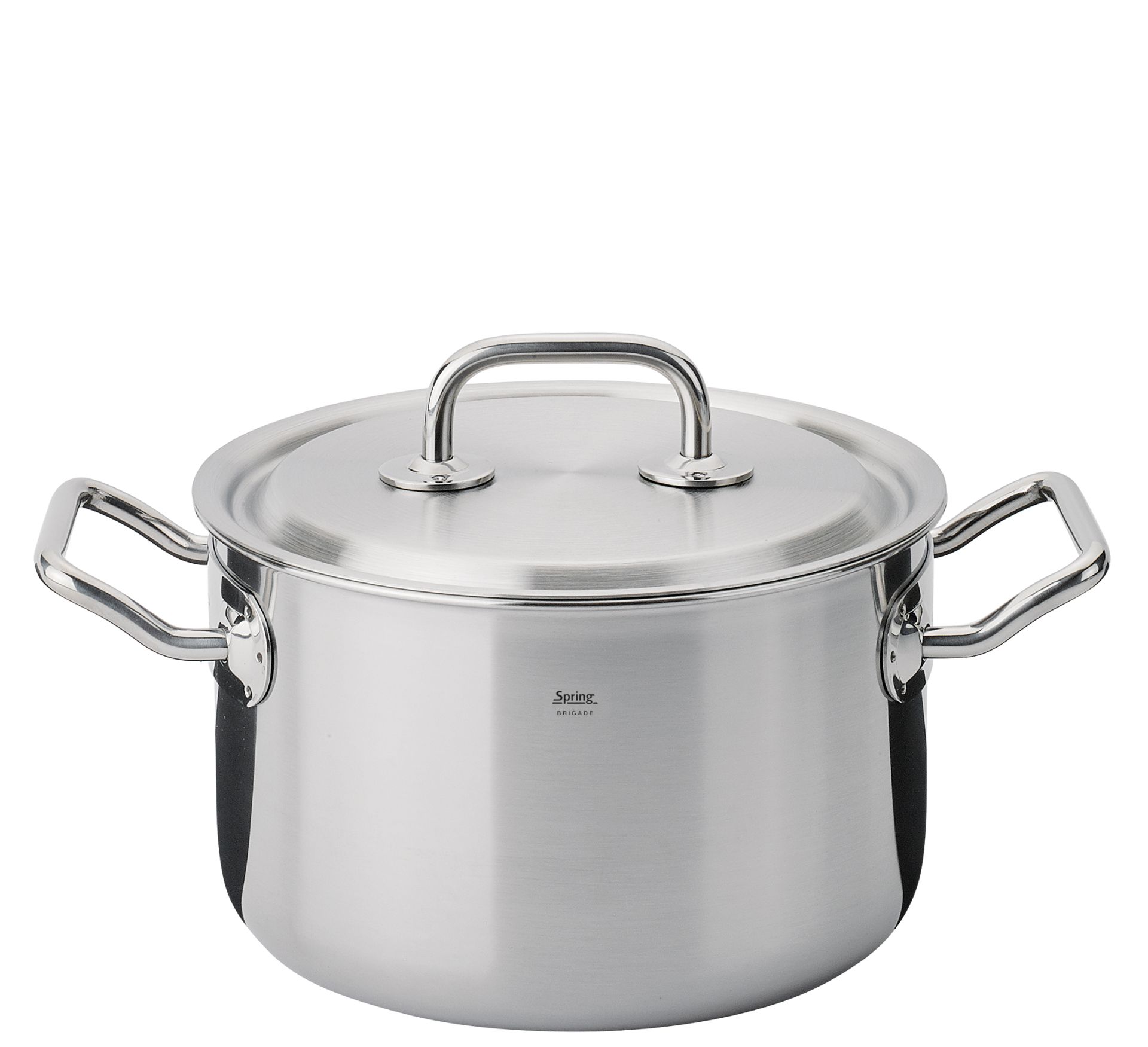 Spring Brigade Premium Pannenset 4-delig met Steelpan - RVS