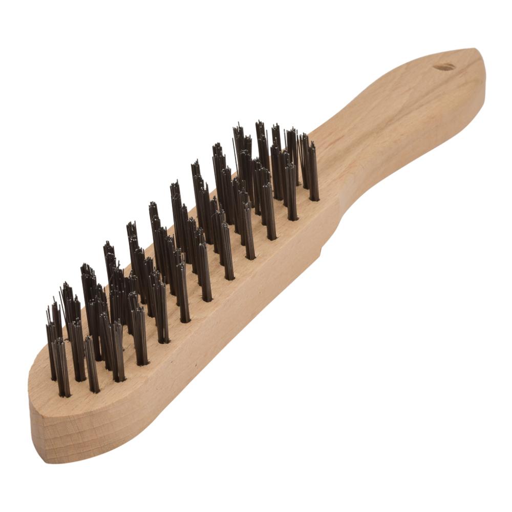 Staalborstel 6 Rijen - Staalharen 2cm