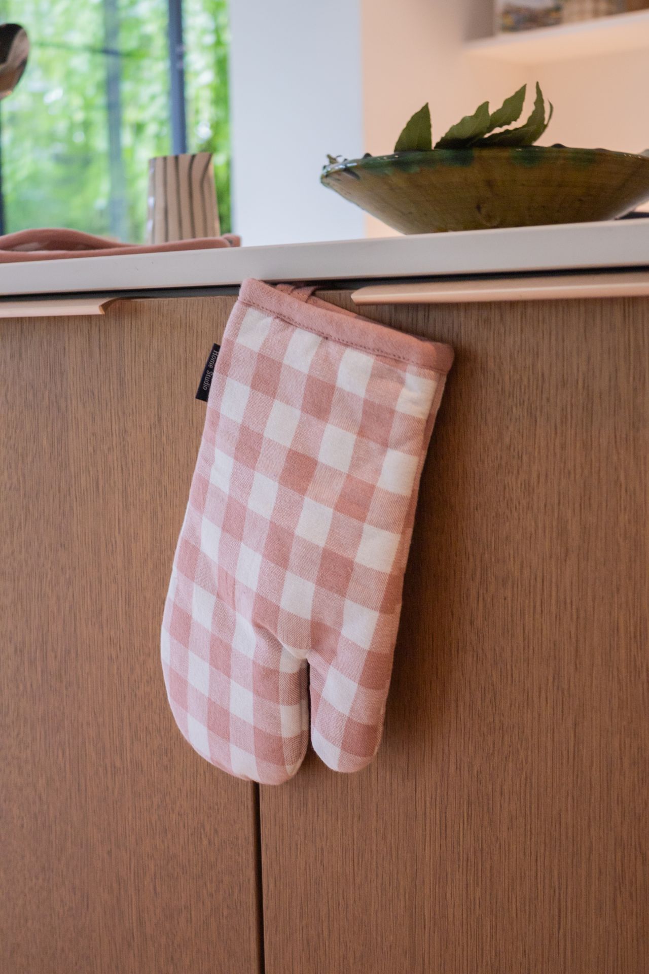 Tiseco Gingham Gant de Cuisine - 28 x 18cm