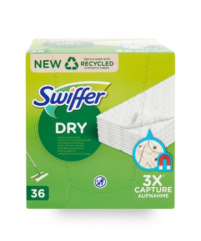 Swiffer Dry Droge Vloerdoekjes - 36 Navullingen