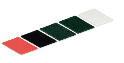 D&L Schrob Pad Groen - 10 Stuks - 120 x 252mm